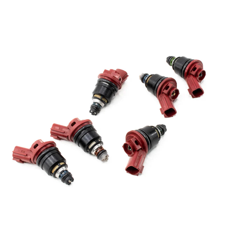 Deatschwerks Set of 6 270cc Side Feed Injectors for Nissan 300zx 90-96