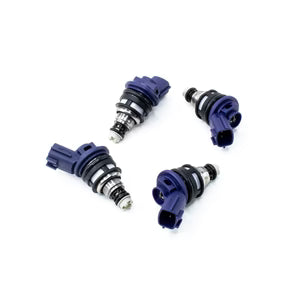 Deatschwerks Set of 4 550cc Side Feed Injectors for Nissan G20/SR20/240sx SR20DET/KA24DE 91-98