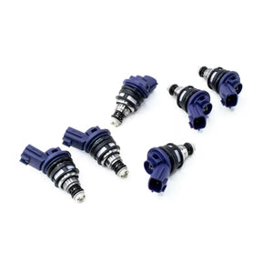 Deatschwerks Set of 6 550cc Side Feed Injectors for Nissan 300zx 90-96 and Skyline RB25DET 93-98