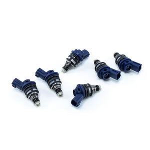 Deatschwerks Set of 6 950cc Side Feed Injectors for Nissan 300zx 90-96 and Skyline RB25DET 93-98