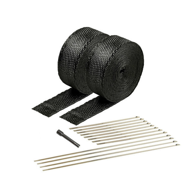 DEi Exhaust & Pipe Wrap Kit - Black Titanium