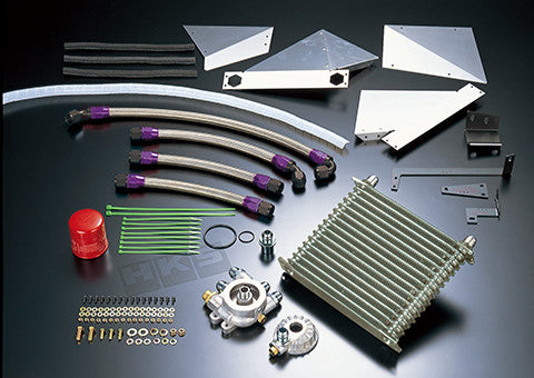 HKS Oil Cooler Kit S-Type BLACK GR Yaris GXPA16