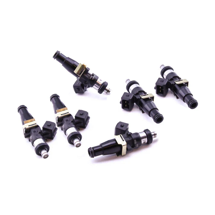 Deatschwerks Set of 6 Bosch EV14 1500cc Injectors for Nissan Skyline RB20DET 89-94 and RB26DETT 89-02