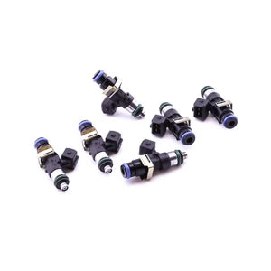 Deatschwerks Set of 6 Bosch EV14 1500cc Injectors for Nissan 350z-370z 2003-15, GTR VR38DETT 2009-15, Nissan Skyline NEO RB25DET 1998-2002, Infiniti G35/G37 2003-14, Volkswagen Golf GTI R32 3.2L VR6 2004-05