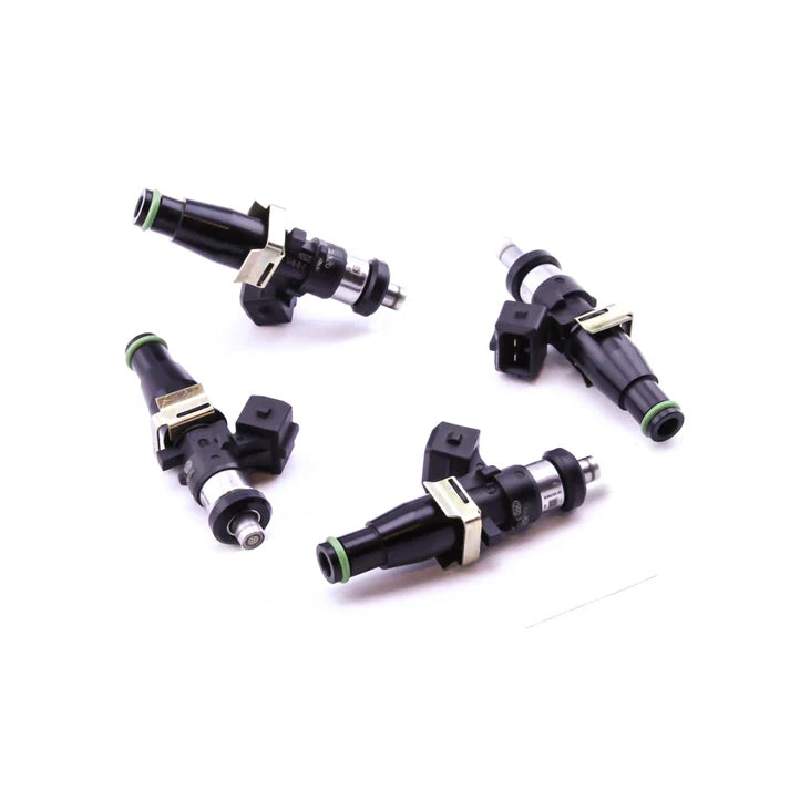 Deatschwerks Set of 4 Bosch EV14 1500cc High Impedance Injectors for Mitsubishi Eclipse (DSM) 4G63T 95-99 and EVO 8/9 4G63T 03-06
