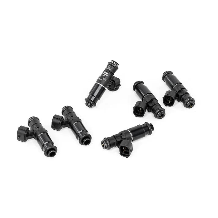 Deatschwerks Set of 6 2200cc Injectors for Nissan 350z-370z 2003-2015, Nissan GTR VR38DETT 2009-2015, Nissan Skyline NEO RB25DET 98-02, Infiniti G35/G37 2003-2014