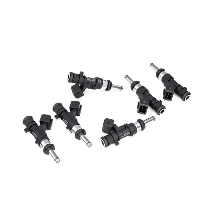 Deatschwerks Set of 6 1100cc Injectors for BMW E46 M52 1998-2000, BMW E90-E93 N52 2007-13, and Porsche 911 997.1 3.6L turbo 2005-09