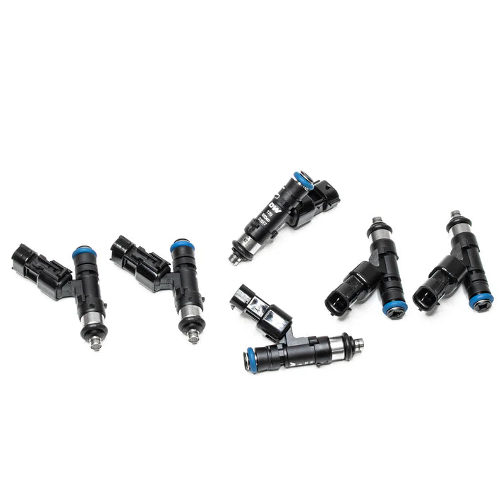 Deatschwerks Set of 6 650cc Injectors for Nissan 350z-370z 2003-15, Skyline NEO RB25DET 1998-2002, Infiniti G35/G37 2003-14, Volkswagen Golf GTI R32 2004-05