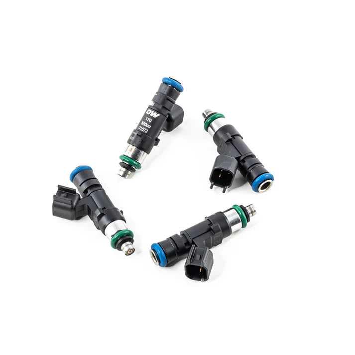 Deatschwerks Set of 4 550cc Injectors for Honda S2000 F22 06-09, Civic Si K20/K24 02-15, Acura RSX/TSX K20/K24 02-08, Dodge Neon SRT-4 03-05 and Caliber SRT-4 08-09