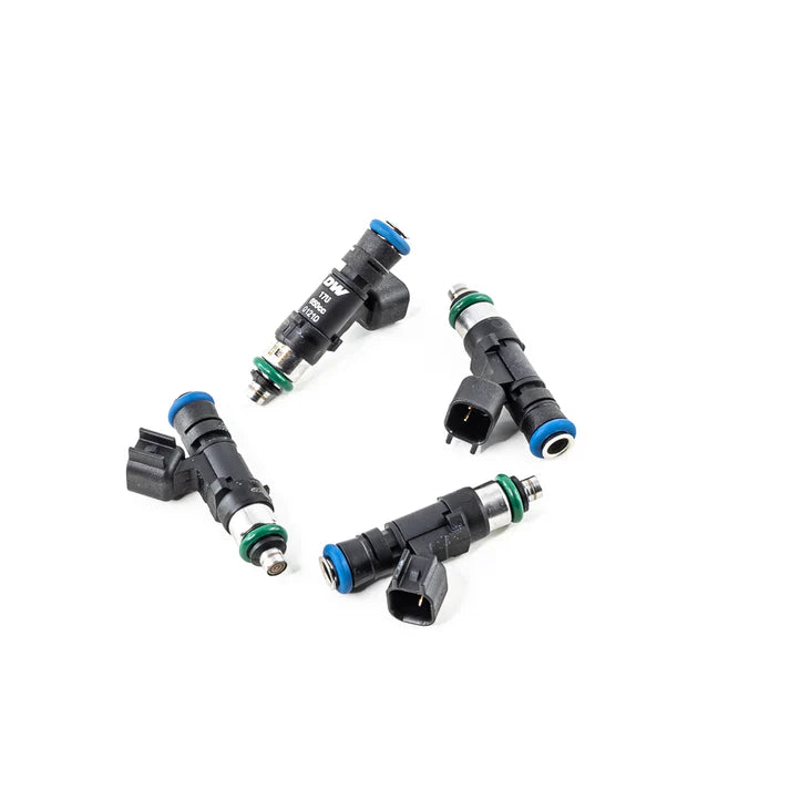 Deatschwerks Set of 4 650cc Injectors for Honda S2000 F22 06-09, Civic Si K20/K24 02-15, Acura RSX/TSX K20/K24 02-08, Dodge Neon SRT-4 03-05 and Caliber SRT-4 08-09