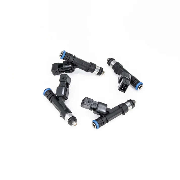 Deatschwerks Set of 4 Injectors 650cc for Volvo 240/740/940 Red Block 1985-98, BMW M3 1988-91