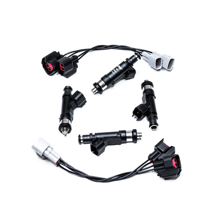 Deatschwerks Set of 4 5500cc Injectors for Lotus Elise 1.5L/1.8L/2.4L 1996-2011, Exige 1.5L/1.8L/2.4L 2000-11, Toyota Celica 2000-05, MR2 1999-2007, Scion TC/XA/B 2004-10