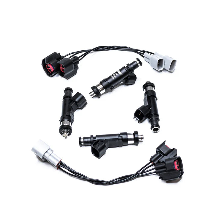 Deatschwerks Set of 4 800cc Injectors for Lotus Elise 1.5L/1.8L/2.4L 1996-2011, Exige 1.5L/1.8L/2.4L 2000-11, Toyota Celica 2000-05, MR2 1999-2007, Scion TC/XA/B 2004-10