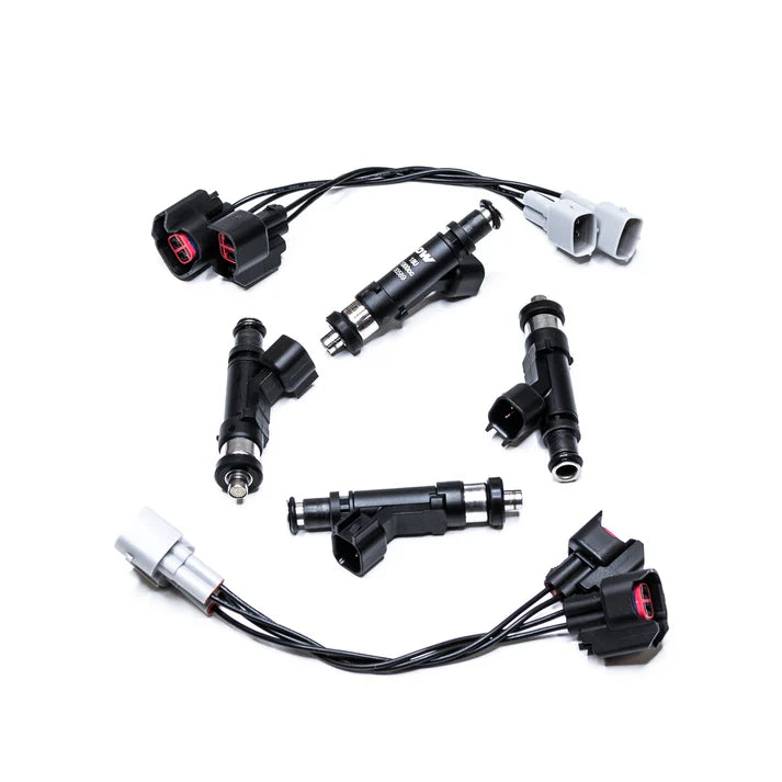 Deatschwerks Set of 4 1000cc Injectors w/ Connectors for Lotus Elise 2.4L 2AZFE 1996-2011, Exige 2.4L 2AZFE 2000-11, Toyota Celica 2000-05, MR2 1999-2007, Scion TC/XA/B 2004-10 Replaces 22S-04-1000-4