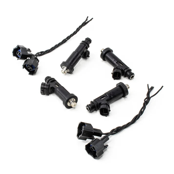 Deatschwerks Set of 4 420cc Injectors for Honda Civic B/D/H 92-00 and Integra OBD I and II, B/D/H 91-01