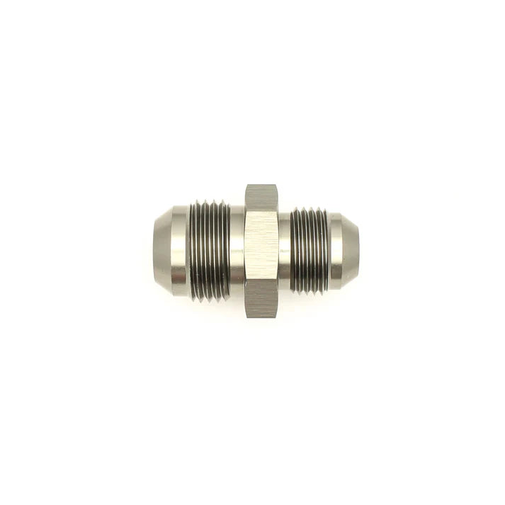 Deatschwerks 10AN Male Flare to 8AN Male Flare Reducer Straight, Anodized DW Titanium