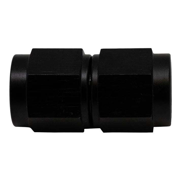 Deatschwerks 6AN Flare Female Swivel to 6AN Flare Female Swivel, Anodized Matte Black