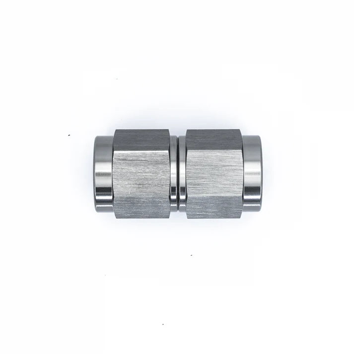 Deatschwerks 6AN Flare Female Swivel to 6AN Flare Female Swivel, Anodized DW Titanium