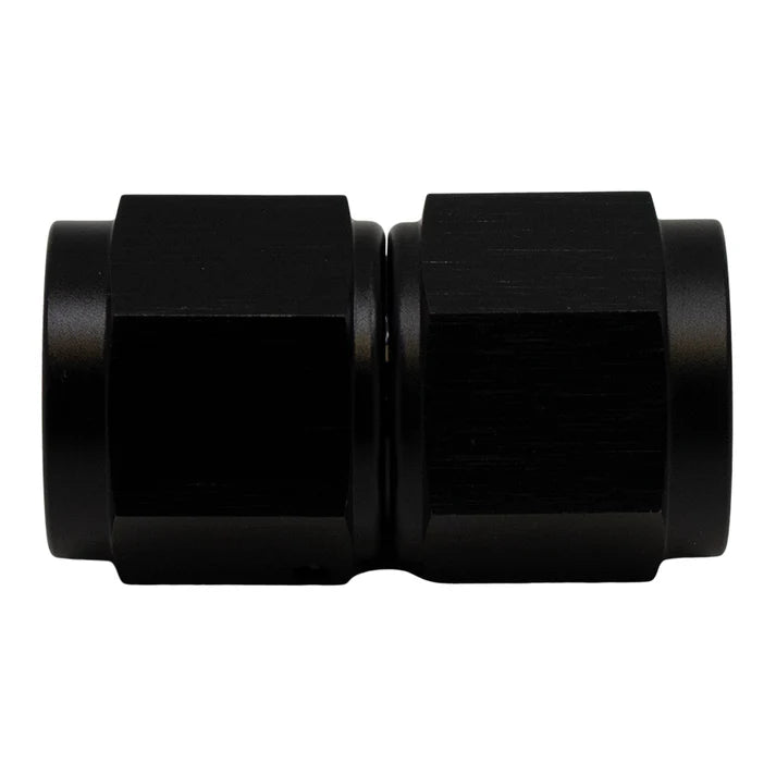 Deatschwerks 8AN Flare Female Swivel to 8AN Flare Female Swivel, Anodized Matte Black