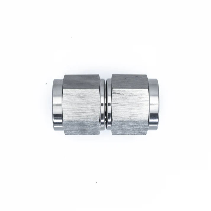 Deatschwerks 8AN Flare Female Swivel to 8AN Flare Female Swivel, Anodized DW Titanium