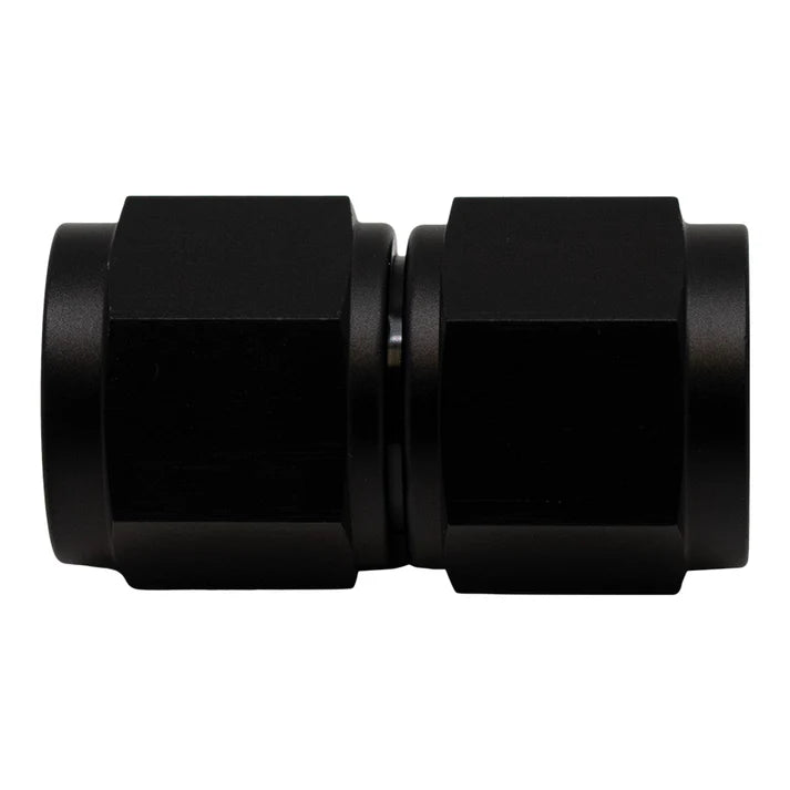 Deatschwerks 10AN Flare Female Swivel to 10AN Flare Female Swivel, Anodized Matte Black