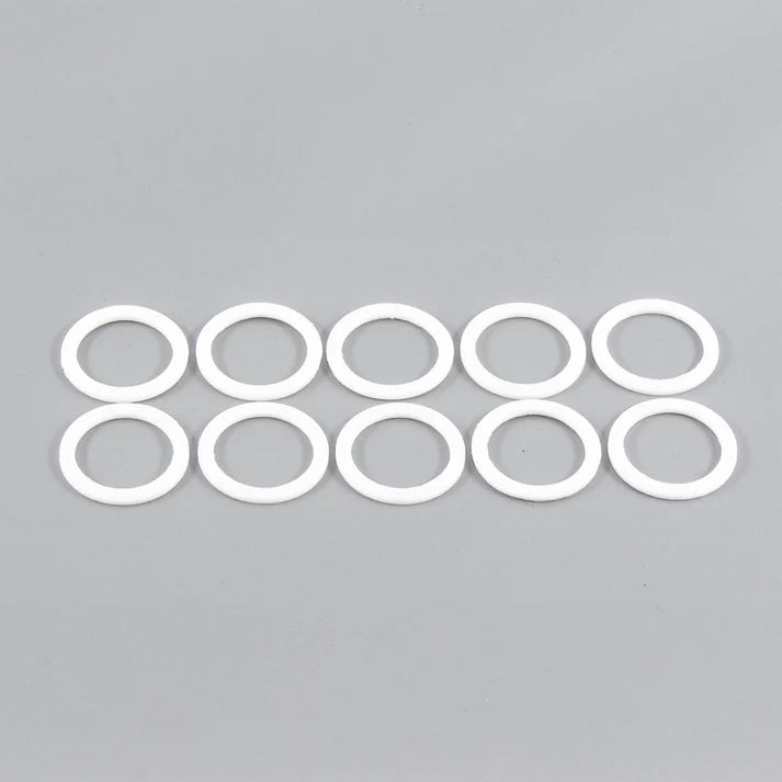 Deatschwerks 8AN PTFE Crush Washer (Pack Of 10), Anodized DW Titanium