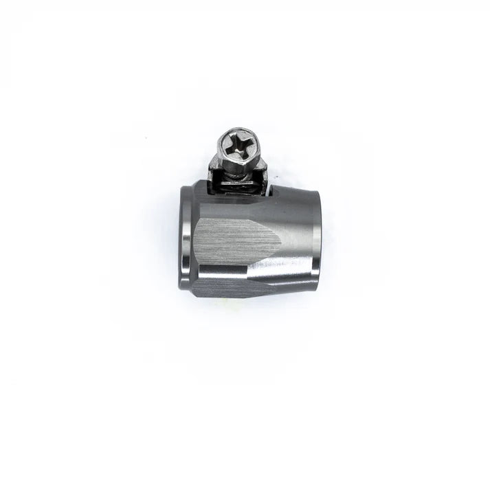 Deatschwerks 6AN Worm Drive Clamp (For Use With 6AN CPE Hose Only), Anodized DW Titanium