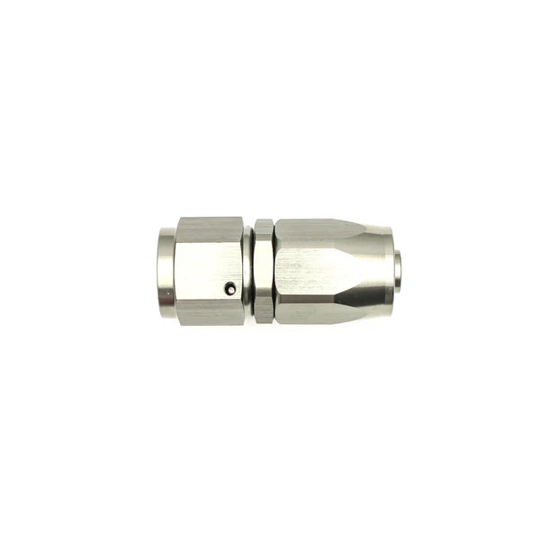Deatschwerks 8AN Female Swivel Straight Hose End CPE, Anodized DW Titanium