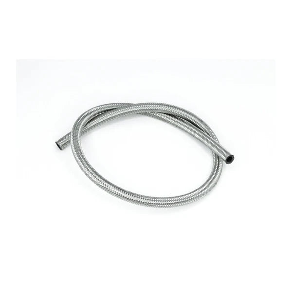 Deatschwerks 6AN Stainless Steel Double Braided CPE Hose, 3 Feet