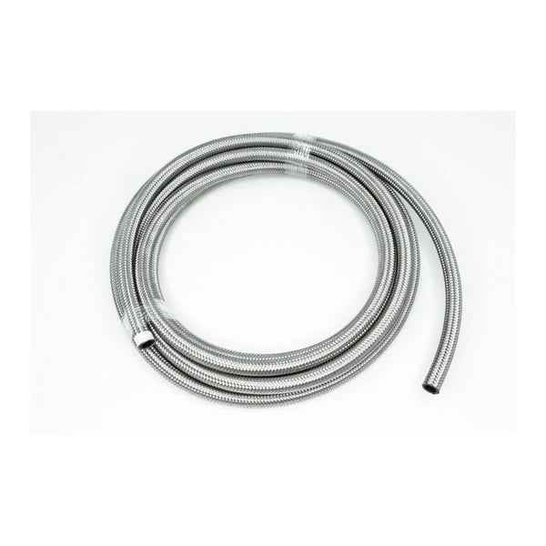 Deatschwerks 8AN Stainless Steel Double Braided CPE Hose, 20 Feet