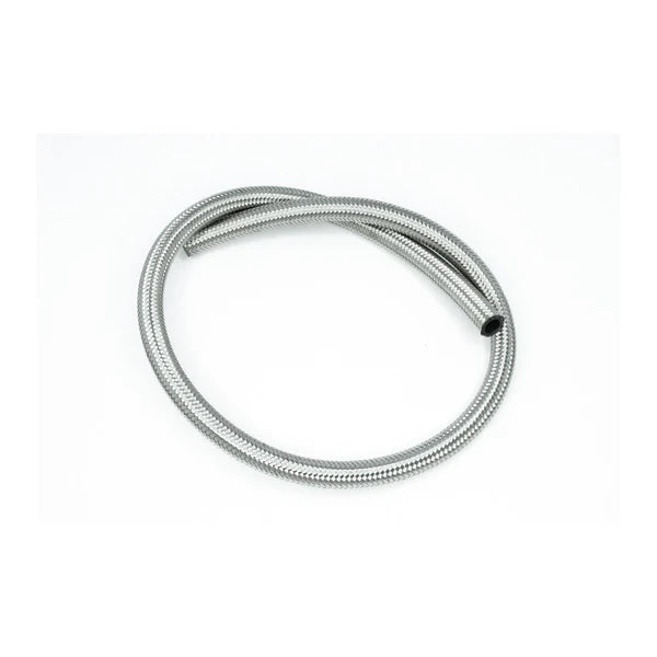 Deatschwerks 8AN Stainless Steel Double Braided CPE Hose, 3 Feet