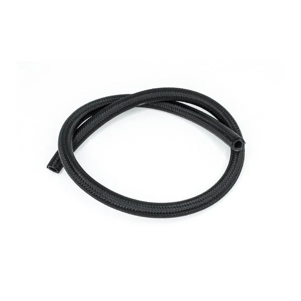 Deatschwerks 8AN Black Nylon Braided CPE Hose, 3 Feet
