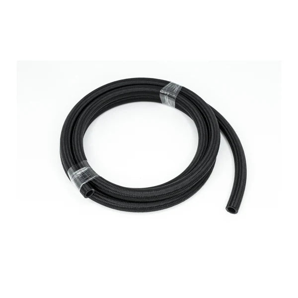 Deatschwerks 10AN Black Nylon Braided CPE Hose, 10 Feet