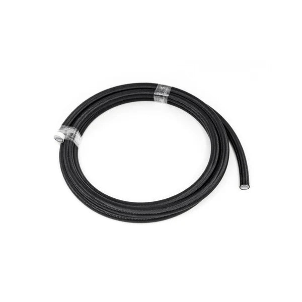 Deatschwerks 6AN Black Nylon Braided PTFE Hose, 10 Feet