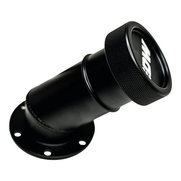 Deatschwerks Angled Filler Neck/w Cap, Matte Black