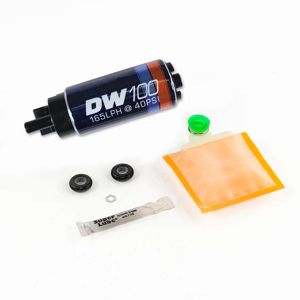 Deatschwerks DW100 series, 165lph in-tank fuel pump w/ install kit for S2000 06-09 OE REPLACEMENT
