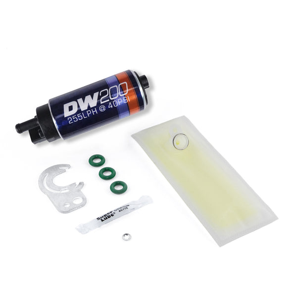 Deatschwerks DW200 series, 255lph in-tank fuel pump w/ install kit for Miata 89-93