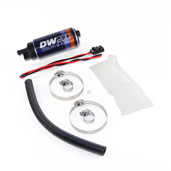 Deatschwerks DW200 series, 255lph in-tank fuel pump w/ install kit for 90-96 Nissan 300ZX 3.0L (exc. Twin-Turbo)