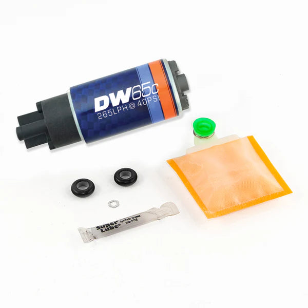 Deatschwerks DW200 series, 255lph in-tank fuel pump w/ install kit for S2000 06-09
