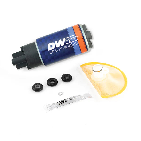Deatschwerks DW200 series, 255lph in-tank fuel pump w/ install kit for G35 03-08, 350z 03-08, and Legacy GT 2010+.