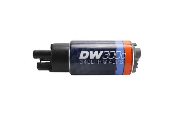 Deatschwerks DW300C series, 340lph compact fuel pump without mounting clips