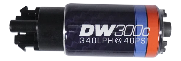 Deatschwerks DW300C series, 340lph compact fuel pump w/ mounting clips