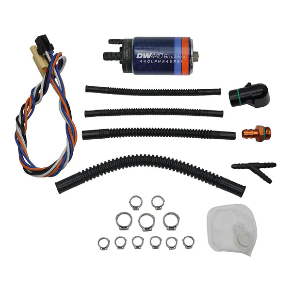 Deatschwerks DW440 Brushless, 440lph in-tank brushless fuel pump w/ install kit for 2020+ Toyota Supra (A90)