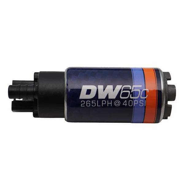 Deatschwerks DW65C series, 265lph compact fuel pump without mounting clips