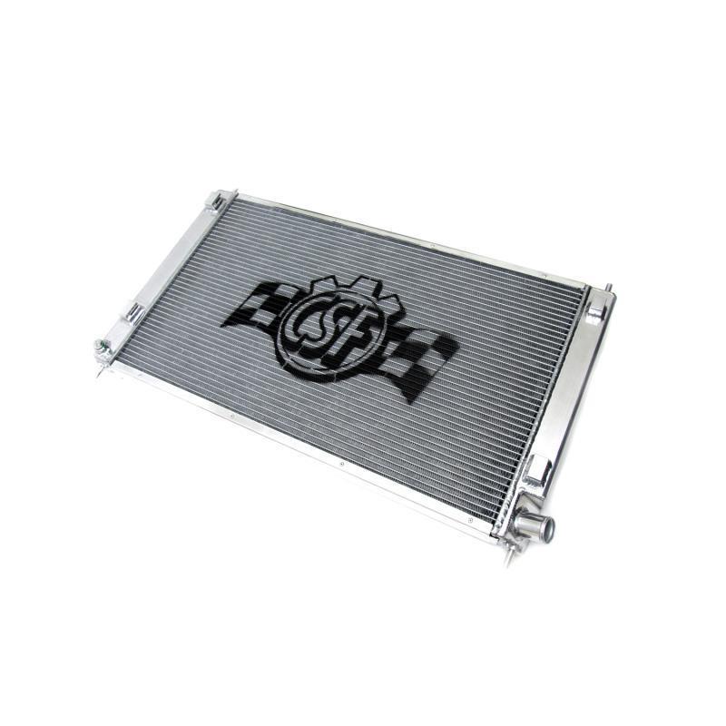 CSF HIGH-PERFORMANCE ALL ALUMINUM RADIATOR - Evolution X & Ralliart (MT & TC-SST) - Smooth Satin Finish