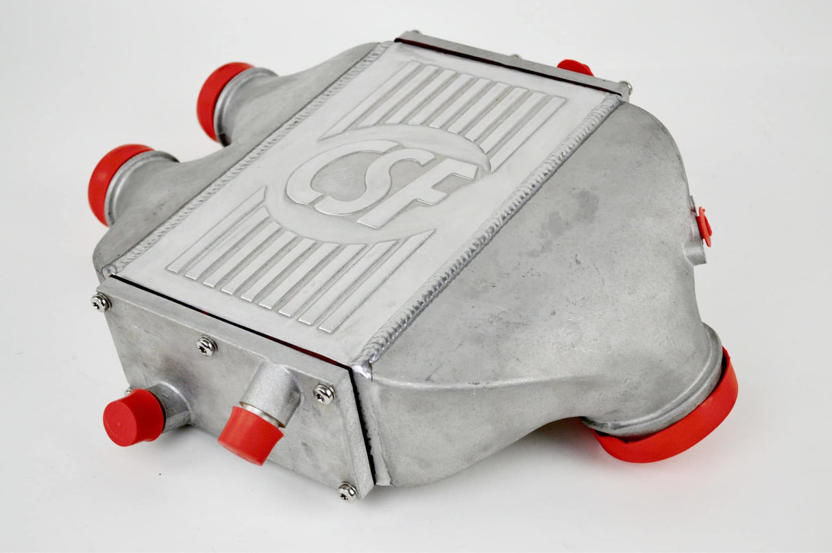 CSF BMW F8X Top Mount Dual-Pass Charge-Air-Cooler - Raw Aluminum with Option for Custom Powder-Coating