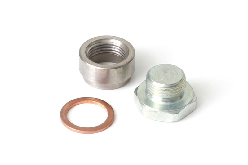 Haltech O2 Sensor weld-on bung - 303 Stainless Steel