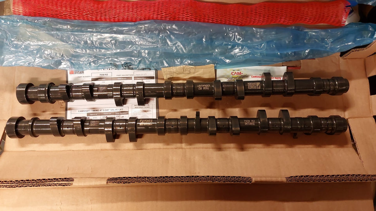 GSC 7030R2M Power Division Billet 2JZ-GTE R2M Race Camshafts Set - OPEN BOX