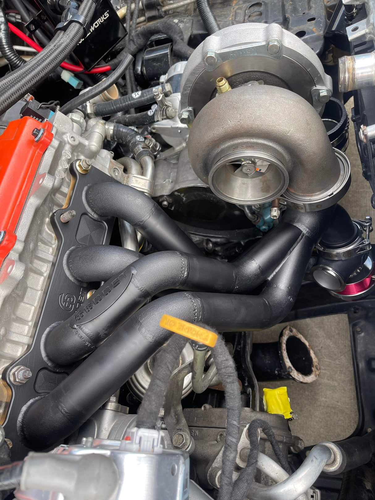 6Boost Toyota 3SGTE V-Band Exhaust Manifold