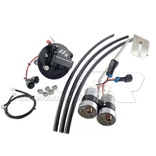 PHR V3 CNC Dual Walbro 485 Pump Hanger for S14, S15,R33, R34